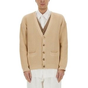 Moschino Relaxed Fit Organic Cotton Blend Cardigan - NWT